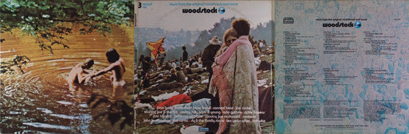 Woodstock - Music From The Original Soundtrack - 1970 Original 3-Album Set