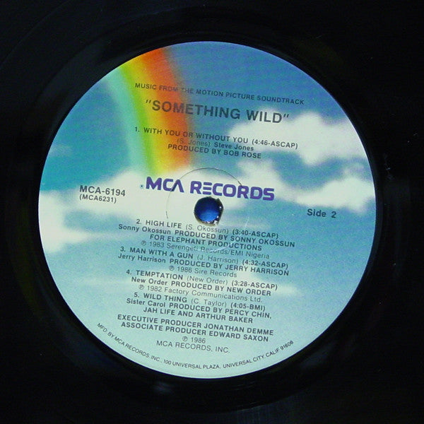 Something Wild - Motion Picture Soundtrack - 1986 US Pressing in Shrinkwrap