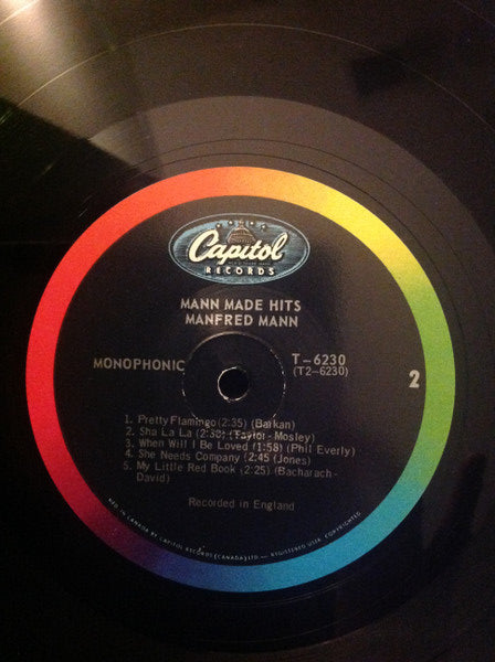 Manfred Mann – Mann Made Hits! 1967 Mono 6000 Series!