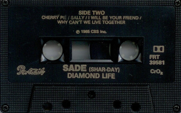 Sade – Diamond Life - 1985 Cassette