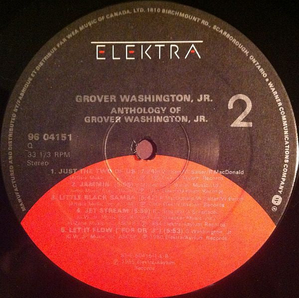 Grover Washington, Jr. – Anthology Of Grover Washington Jr.