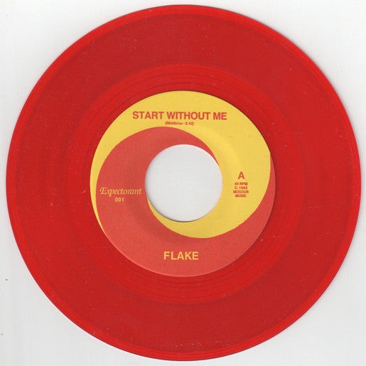 Flake – Start Without Me - 7" Single, 1993 US Red Vinyl!