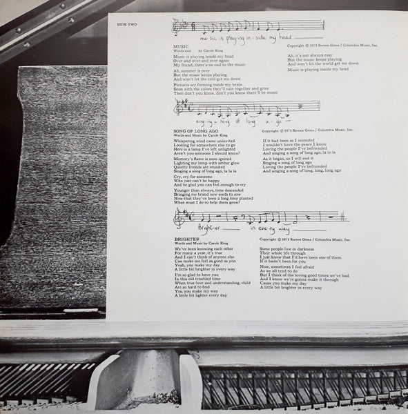 Carole King – Carole King Music - 1971 Original