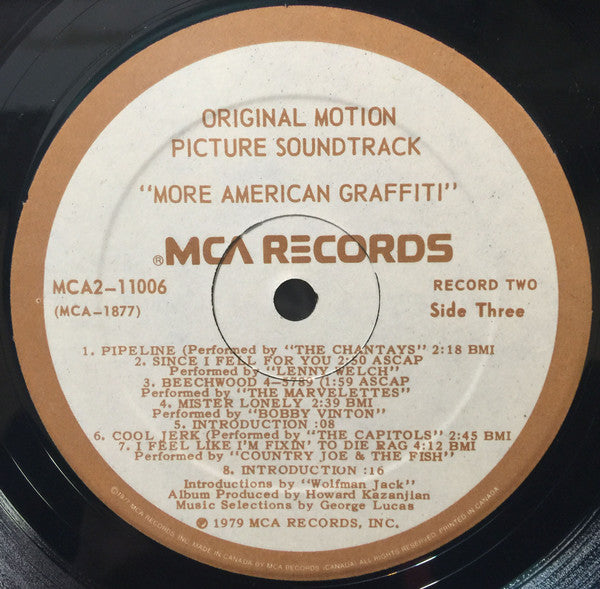 Various – Original Motion Picture Soundtrack "More American Graffiti"