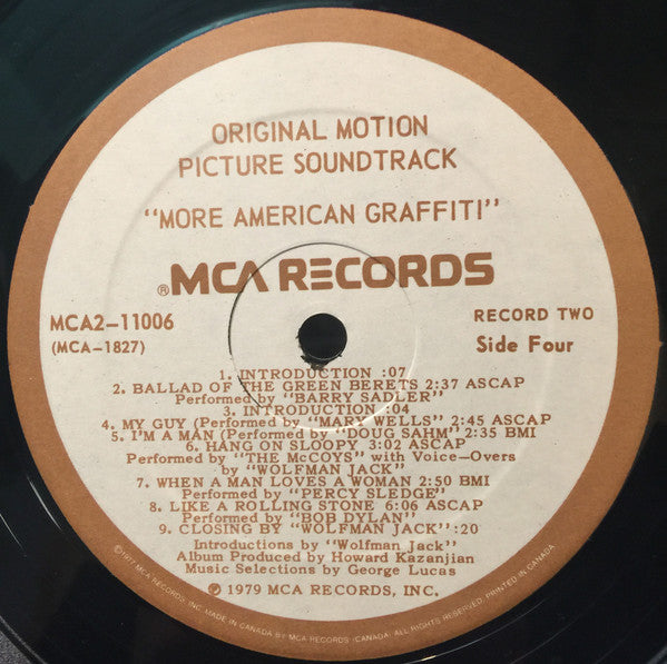 Various – Original Motion Picture Soundtrack "More American Graffiti"