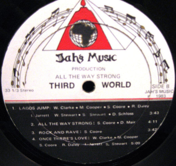 Third World - All the way strong - 1983 Jamaican Pressing