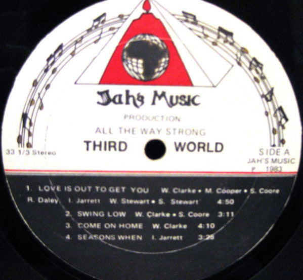 Third World - All the way strong - 1983 Jamaican Pressing