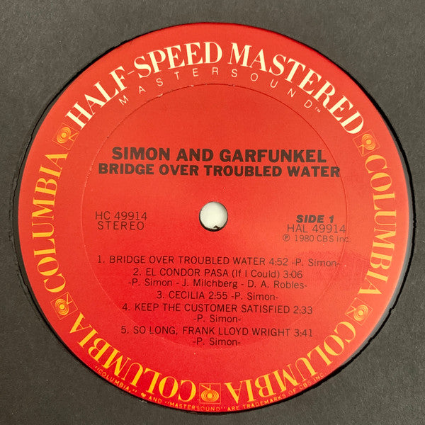 Simon And Garfunkel – Bridge Over Troubled Water – US Pressing, Half-Speed Mastered VinylPursuit.com