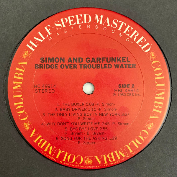 Simon And Garfunkel – Bridge Over Troubled Water – US Pressing, Half-Speed Mastered VinylPursuit.com