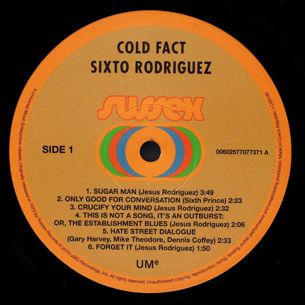 Sixto Rodriguez – Cold Fact - In Shrinkwrap!