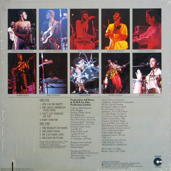 Slave – The Hardness Of The World - 1977 US Original - Bargain Bin! VinylPursuit.com