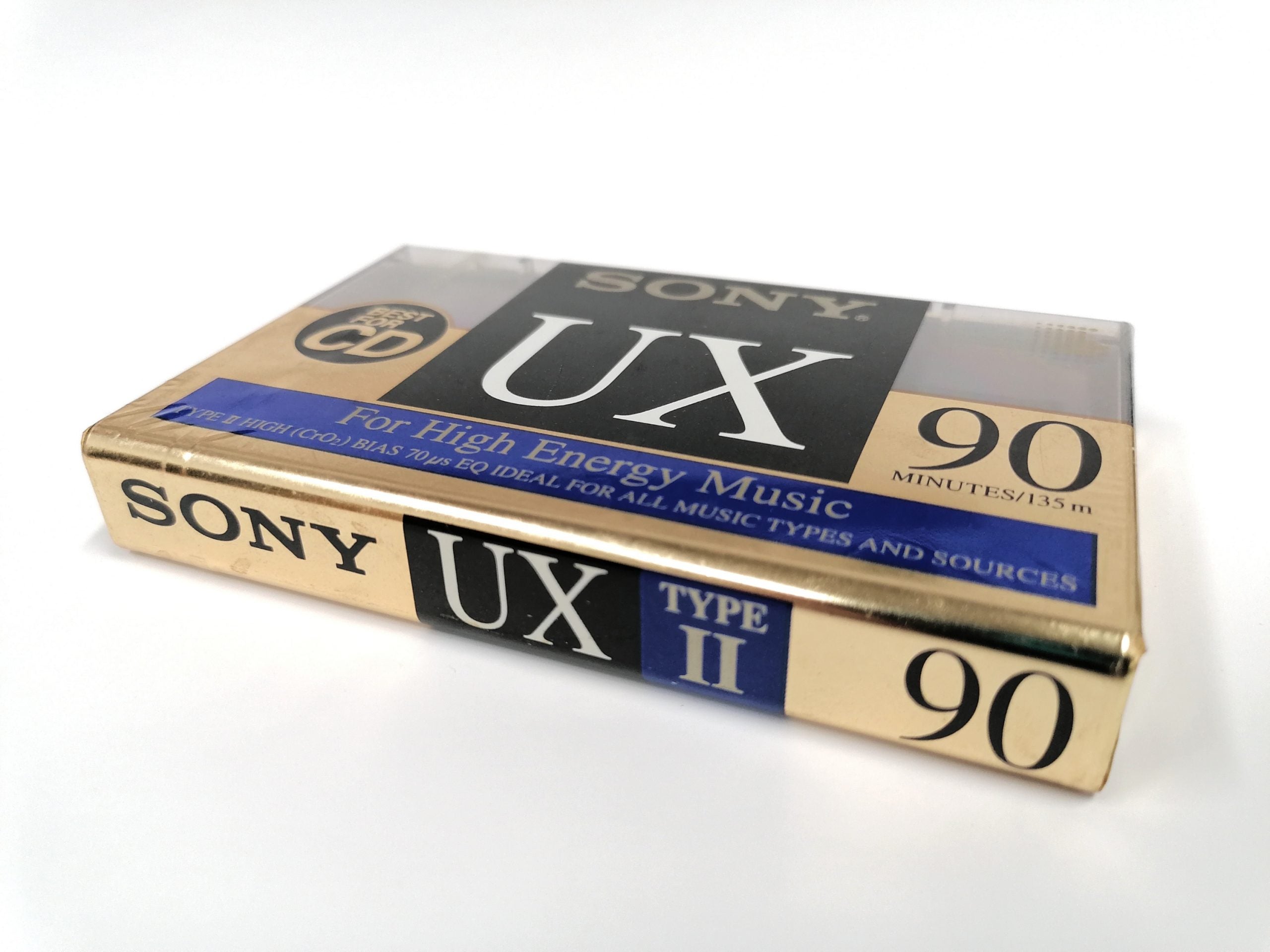 Sony UX 90 Type Il High Bias - Blank Cassette, Sealed! VinylPursuit.com
