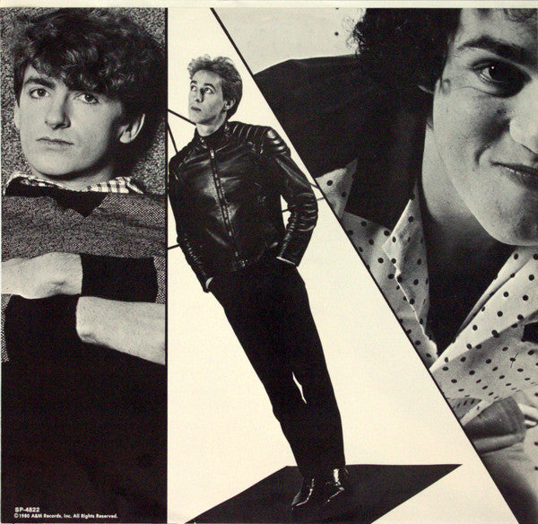 Split Enz - True Colours - Red Cover, Etched Vinyl