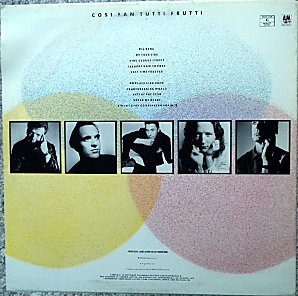 Squeeze – Cosi Fan Tutti Frutti - 1985 Original, Rare, SEALED!