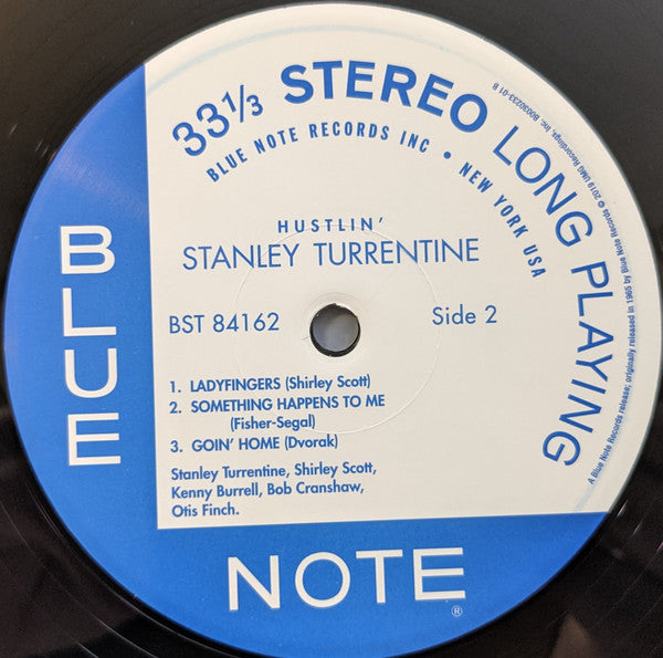 Stanley Turrentine – Hustlin' - Blue Note Tone Poet series