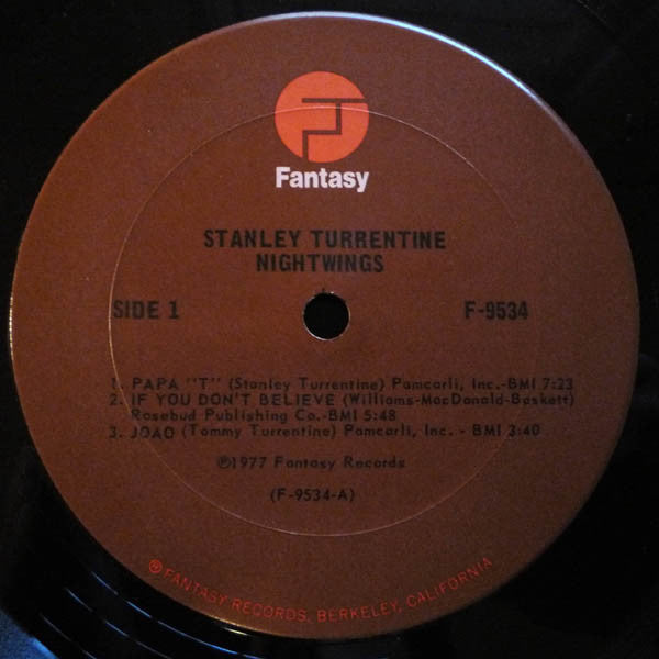 Stanley Turrentine – Nightwings - 1977 Original VinylPursuit.com