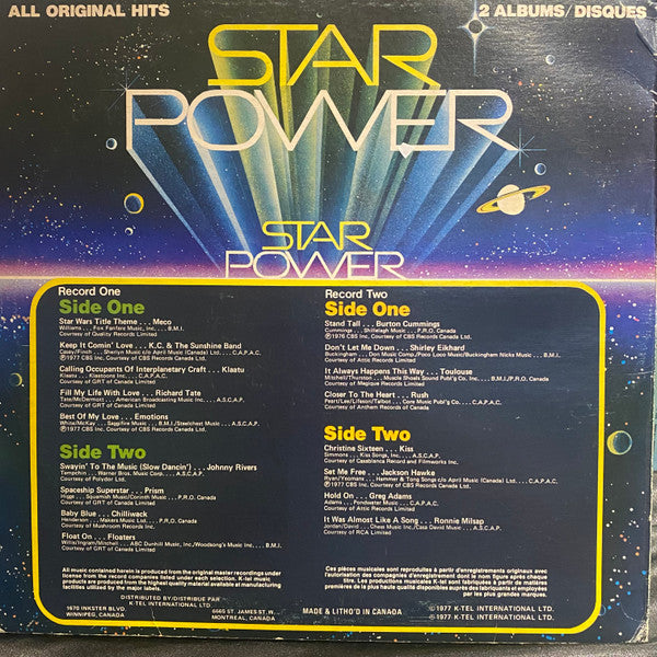Star Power - 1977 Double Album Compilation VinylPursuit.com