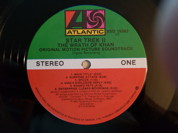 Star Trek II: The Wrath Of Khan - 1982 Original Soundtrack!