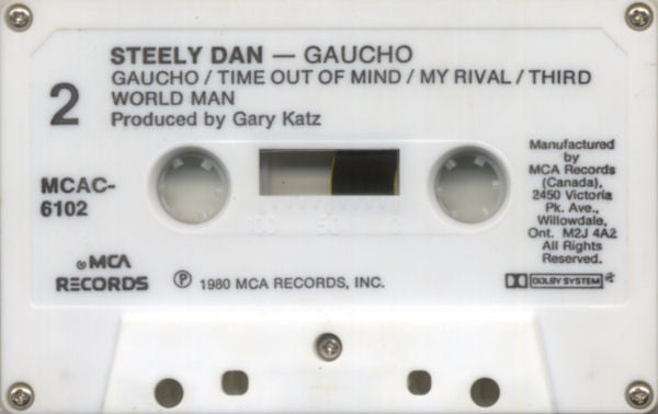 Steely Dan – Gaucho - 1980, Cassette