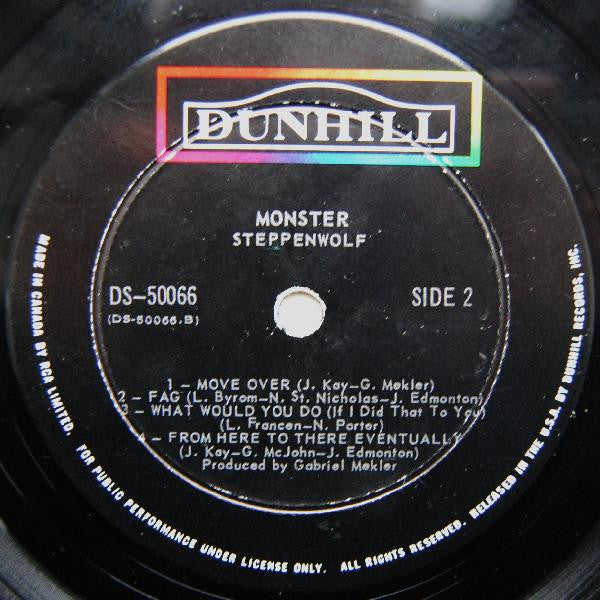 Steppenwolf – Monster - 1970 Original VinylPursuit.com