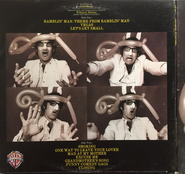 Steve Martin – Let's Get Small VinylPursuit.com