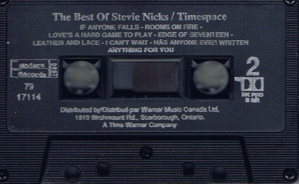 Stevie Nicks – Timespace, The Best Of Stevie Nicks - 1991 Cassette VinylPursuit.com