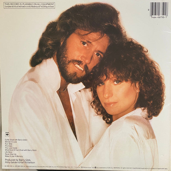 Streisand – Guilty - 1980 UK Half-speed Mastered Pressing