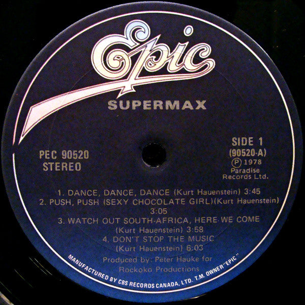 Supermax – Supermax - 1979 Original, Rare!