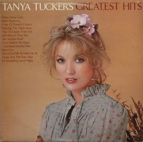 Tanya Tucker ‎– Tanya Tucker's Greatest Hits - 1978 – Vinyl Pursuit Inc