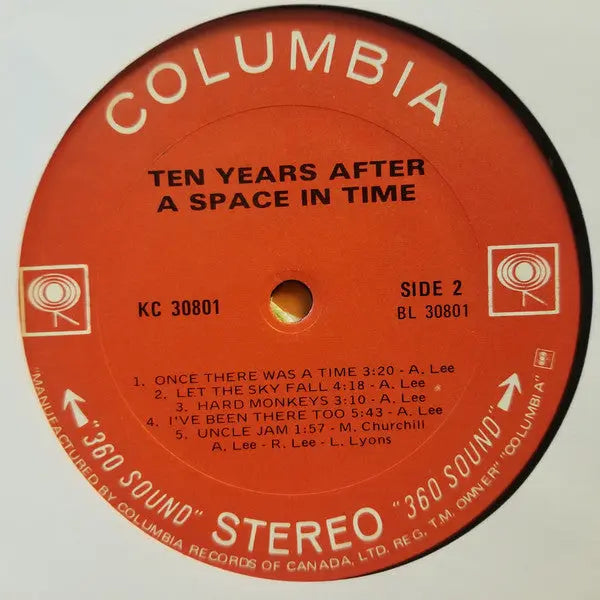 Ten Years After – A Space In Time VinylPursuit.com