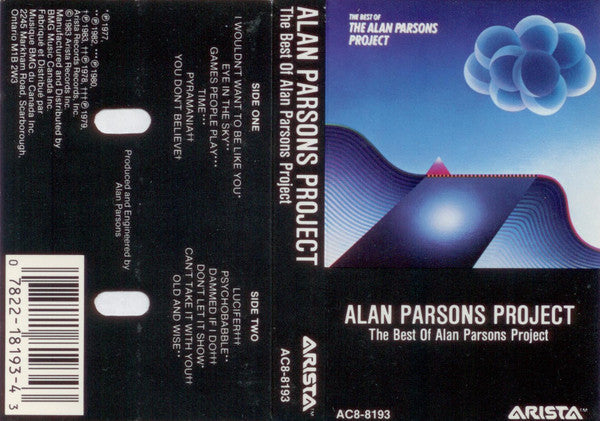 The Alan Parsons Project – The Best Of - Cassette VinylPursuit.com