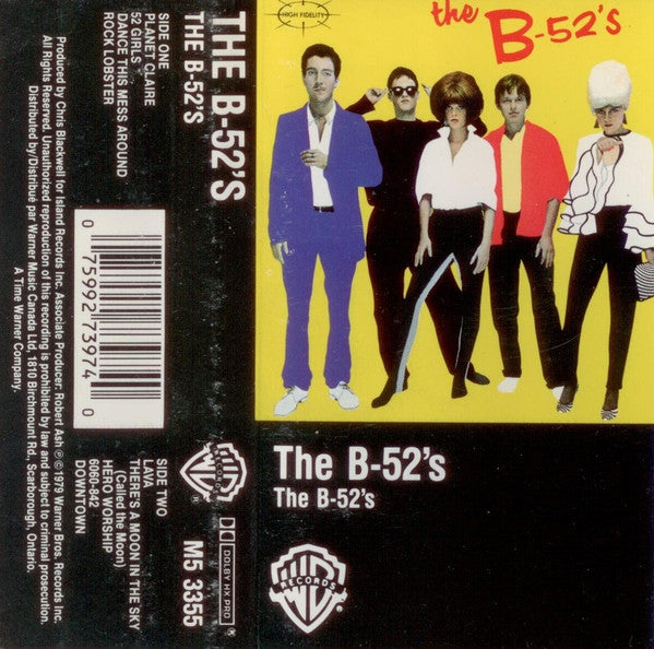 The B-52's – The B-52's - Dolby HX Pro Cassette