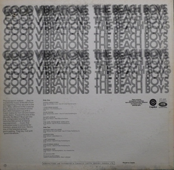 The Beach Boys – Good Vibrations - 1972 Pressing VinylPursuit.com