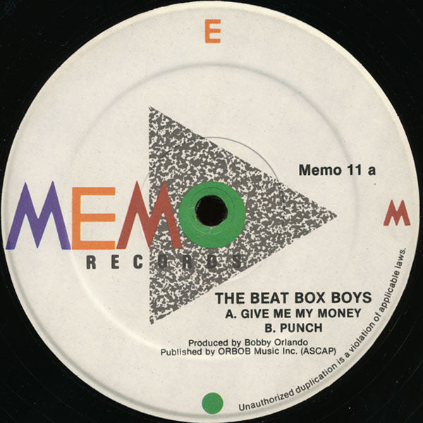 The Beat Box Boys – Give Me My Money! - 1984 Original VinylPursuit.com