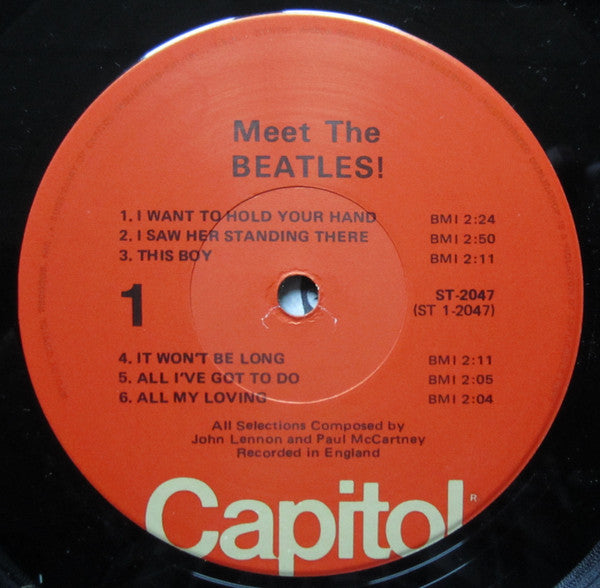 The Beatles – Meet The Beatles! Rare 1976 Pressing