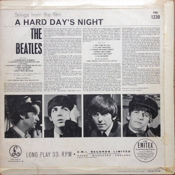 The Beatles - A Hard Day's Night - UK MONO Rare