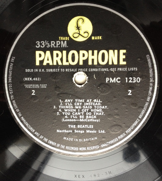 The Beatles - A Hard Day's Night - UK MONO Rare