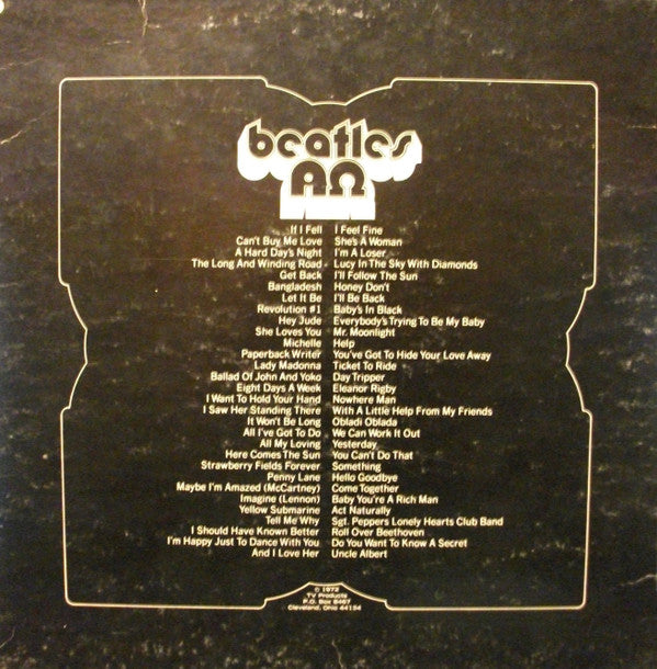 The Beatles ‎– ΑΩ Alpha Omega - 1972 Original Box Set