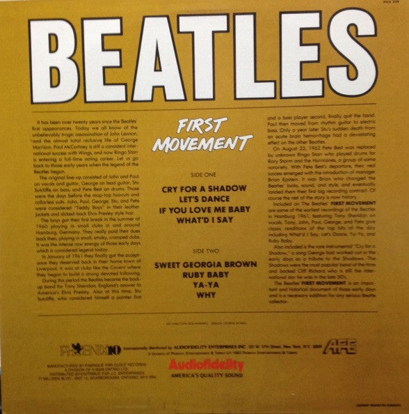 The Beatles – First Movement  - Rare