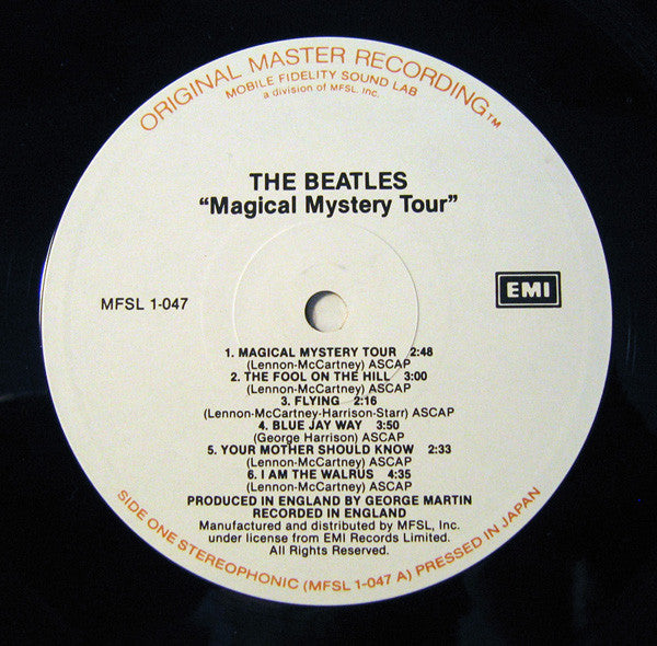The Beatles – Magical Mystery Tour - 1981 MOFI Audiophile Pressing! Vinyl Pursuit Inc