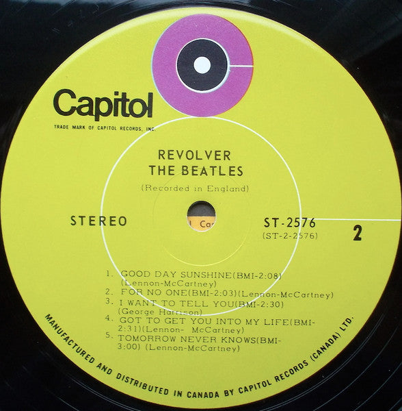 The Beatles- Revolver - Early Pressing - 1969 Pressing!