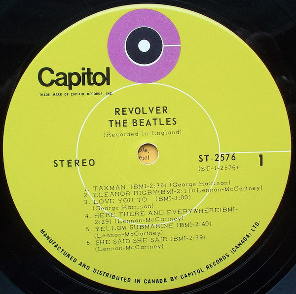 The Beatles- Revolver - Early Pressing - 1969 Pressing!