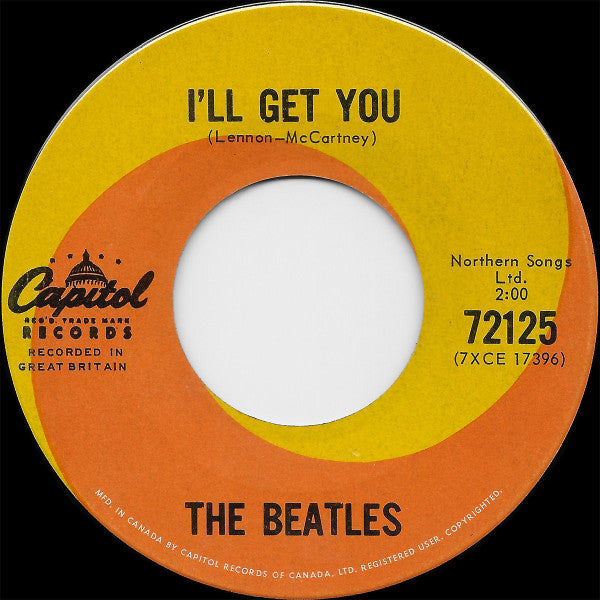 The Beatles – She Loves You -  7" Single 1963 Vinyl Pursuit Inc