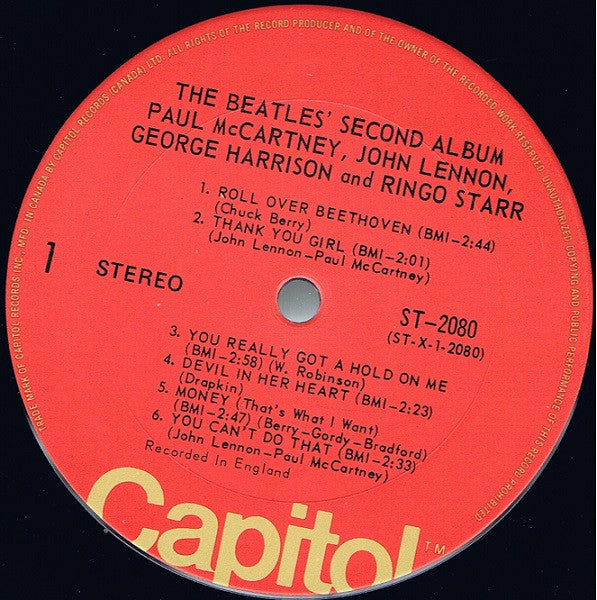 The Beatles – The Beatles' Second Album - 1972 Pressing VinylPursuit.com