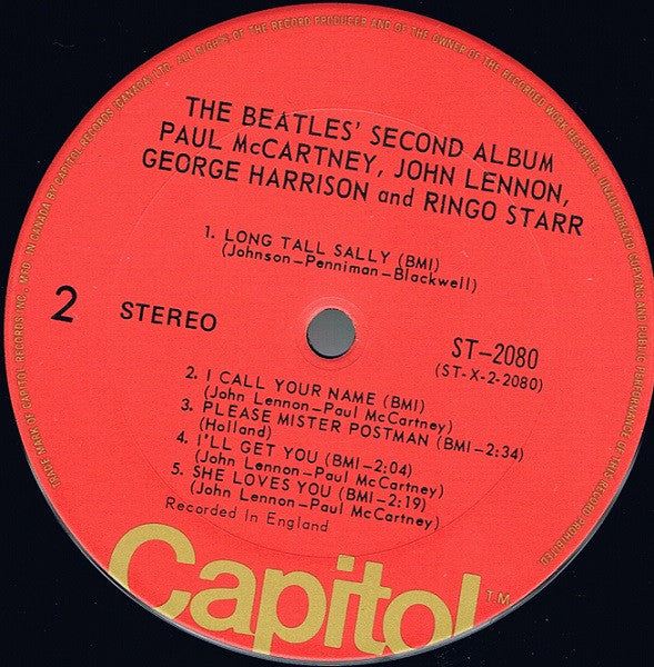 The Beatles – The Beatles' Second Album - 1972 Pressing VinylPursuit.com