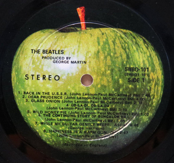 The Beatles ‎– The White Album - 1968 Original, Apple Labels, Complete