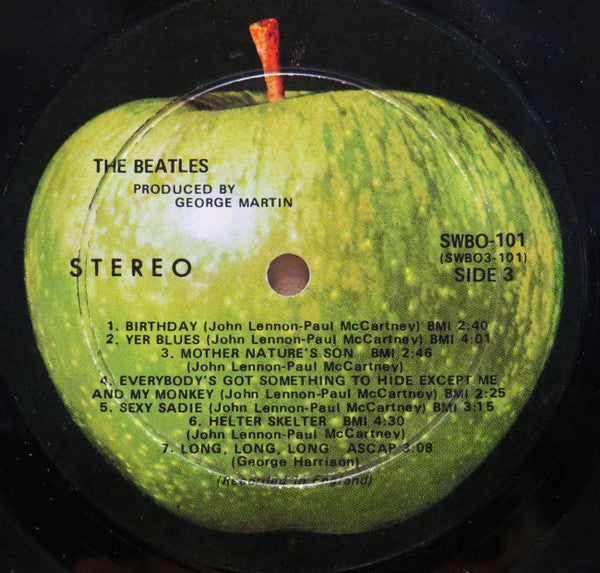 The Beatles ‎– The White Album - 1968 Original, Apple Labels, Complete