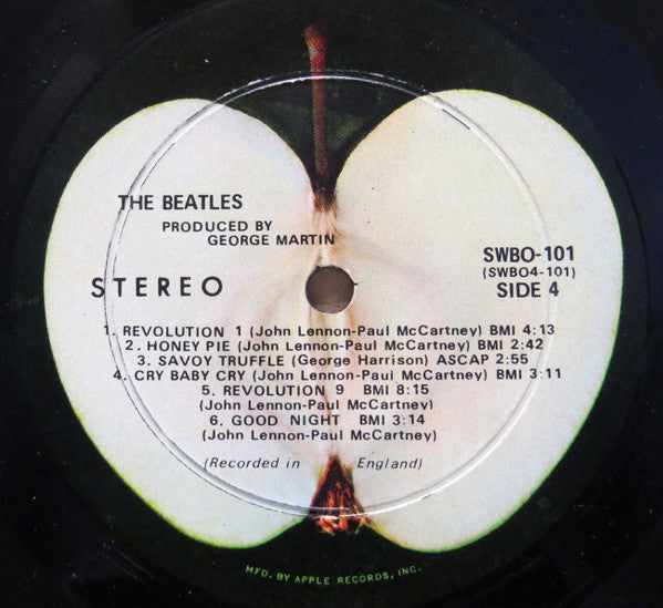 The Beatles ‎– The White Album - 1968 Original, Apple Labels, Complete