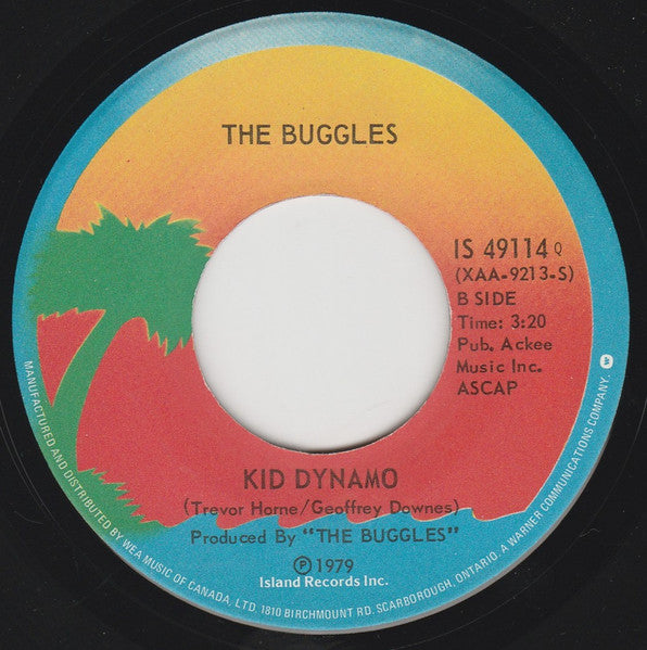 The Buggles – Video Killed The Radio Star -  7" Single, 1979 Original