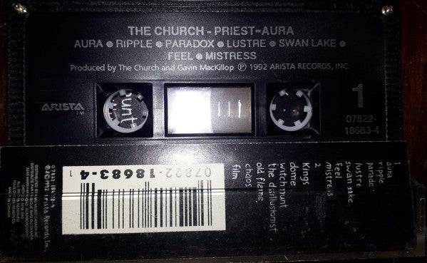 The Church – Priest = Aura – 1992 Cassette VinylPursuit.com